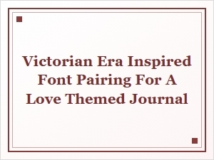 A Romantic Script with a Gentle Serif